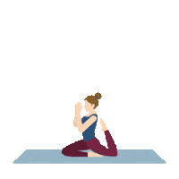 Yoga Pose Sticker by ReYoga