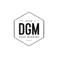 Dear_Good_Morning logo dgm deargoodmorning lienkedejong Sticker