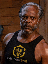 Angry Samuel L Jackson GIF by CaptainBNB