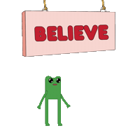 You Can Do It Sticker by fwogs
