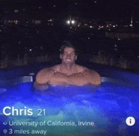 Chris Tinder GIF