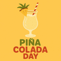 Pina Colada Summer GIF by Brzzy