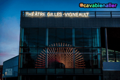 topolocal giphygifmaker çavabienaller stjerome theatregillesvigneault GIF
