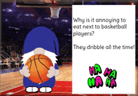 Basketball Gnome GIF