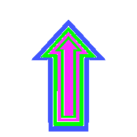 Pink Swipe Up Sticker