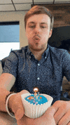bitbranding birthday blowing edible GIF