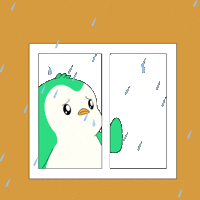 Sad Penguin Sticker by Abster
