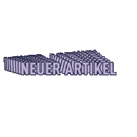 Neuerartikel Sticker by Einerseits Magazin