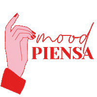 impulsaturockstar pink red mood hand Sticker