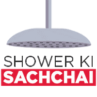 Mahindra_Lifespaces water shower mahindra save water Sticker