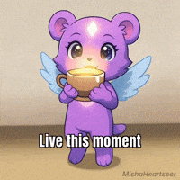 Savor Be Here GIF by MishaHeartseer