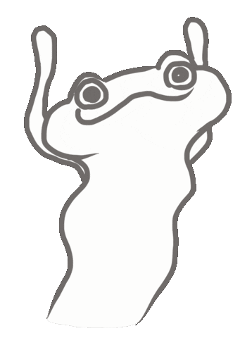 Happy Lizard Sticker