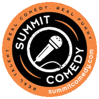 summitcomedy comedy microphone jokes comedians Sticker