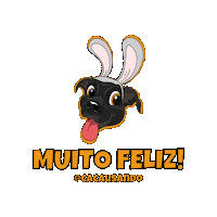 Happy Dog Sticker