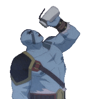Burp Drinking Sticker by FanologyPV