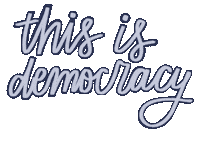 Freedom Democracy Sticker