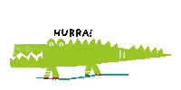 Happy Jump Sticker by kreisrund-redaktion.de