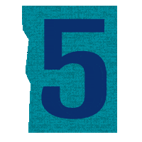 5 Sticker