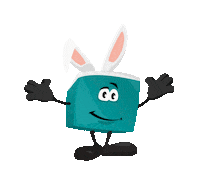 CONET easter ostern hase hasenohren Sticker