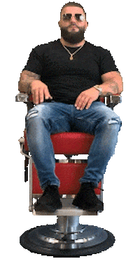 jay_majors barber haircut fade majors Sticker