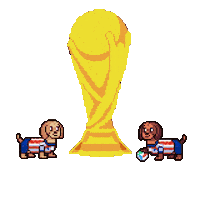 World Cup Paraguay Sticker by HotDogs