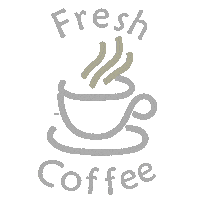 Hot Coffee Sticker by buddhabeanscoffee