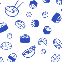Asian Food Sticker by Sushimi