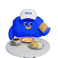 Break Vee Sticker by Generation Visa
