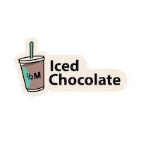 12M Iced Chocolate Sticker by Half Million