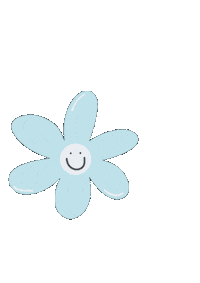 Flower Smile Sticker