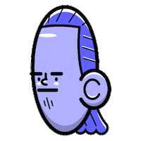 Basketball Face Sticker