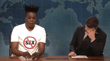 leslie jones weekend update GIF by Saturday Night Live