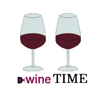 D-wine cheers friday wine fridaymood Sticker