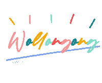 Gong Wollongong Sticker