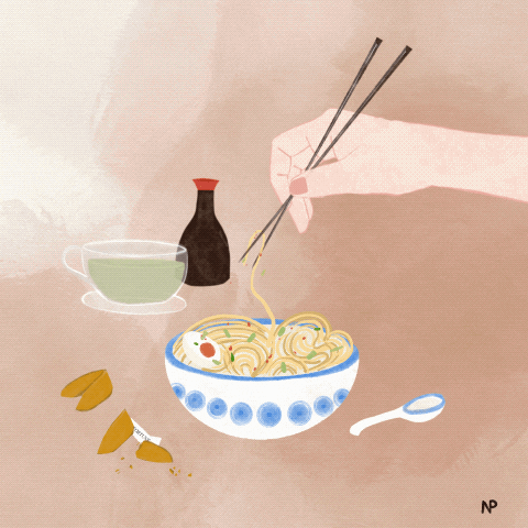 NPoeppl giphyupload noodles soy chopsticks GIF