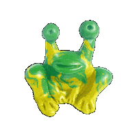 Joyful Noise Frog Sticker by Joyful Noise Recordings