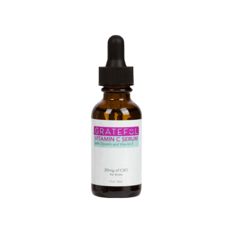 howgratefulareyou skin care serum vitamin c the grateful self care company Sticker