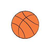 Game Day Basketball Sticker