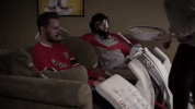 ice hockey popcorn GIF