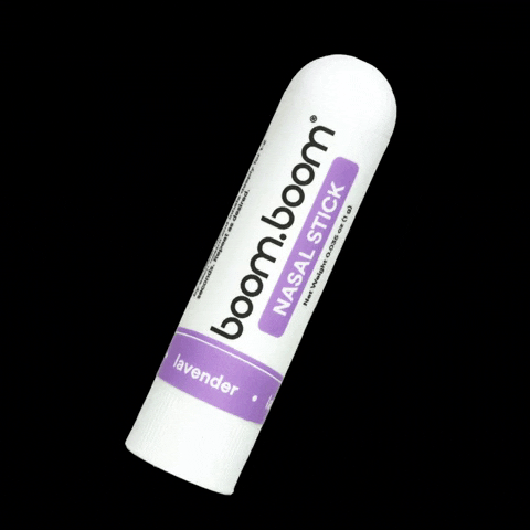 BoomBoomNaturals boom rave breathe nose GIF