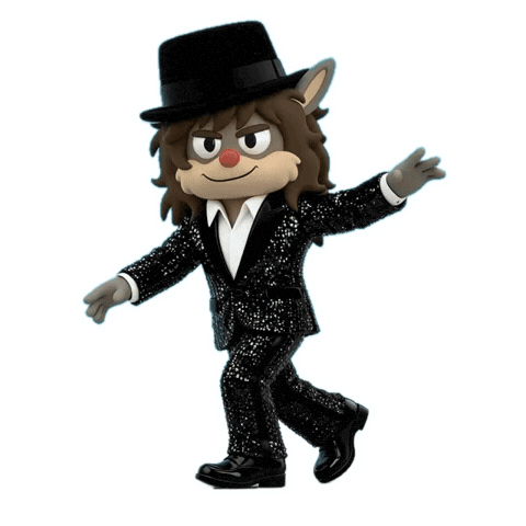 Happy Hip Hop Sticker