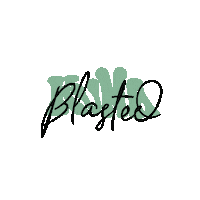 Blastedshop orange streetwear collection kuma Sticker