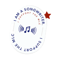 Songwriter Sticker by The Mechanical Licensing Collective