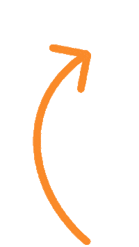homes-com arrow orange house point Sticker