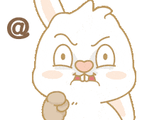 Bunny Sticker by EVANS艾特兔