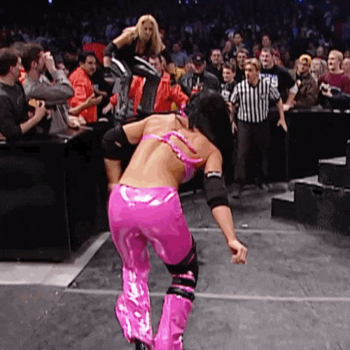 Jump Wrestling GIF by Trish Stratus