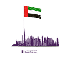 Uae National Day Sticker by Emirates Islamic