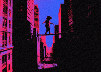 Survive Digital Art GIF