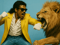 Lion King Boxing GIF by Jukebox Saints