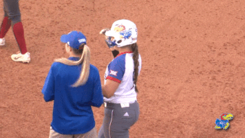 softball ku GIF by Kansas Athletics
